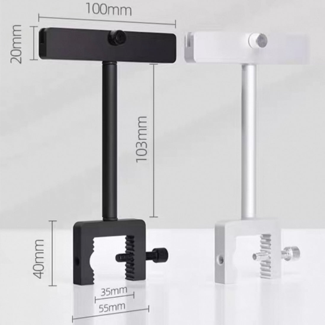 400L x 150W Acrylic Sign with Double Silver Holders SH100026