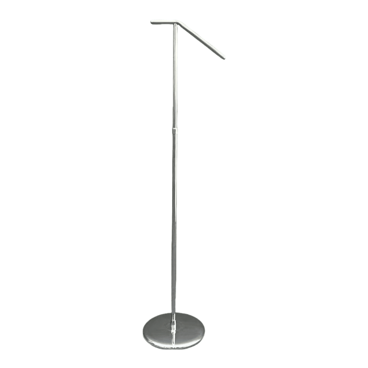 Stylish Silver Painted Clothing Display Rack 380W x 1400H CR180125 - Build Your Shops