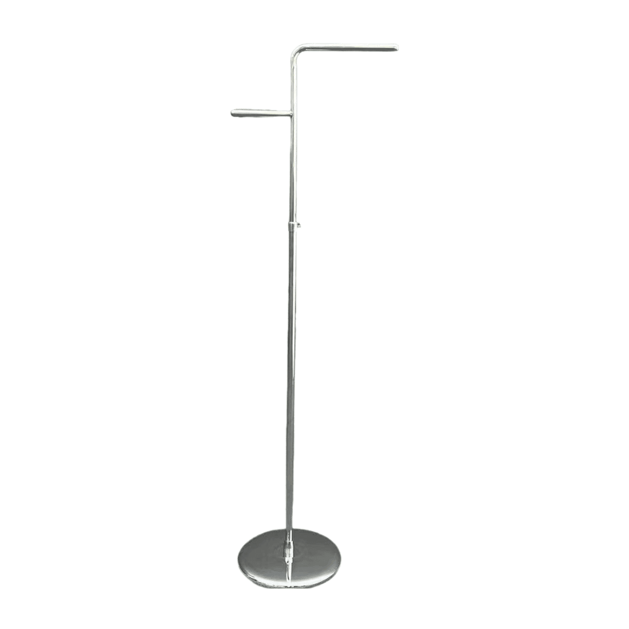 Stylish Silver Painted Clothing Display Rack 380W x 1400H CR160125 - Build Your Shops