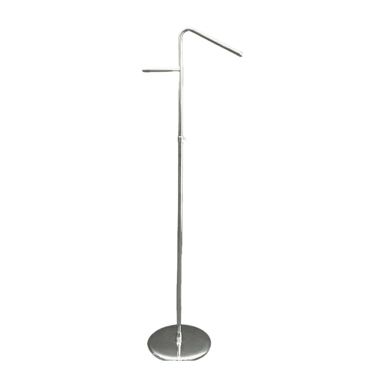 Stylish Silver Painted Clothing Display Rack 380W x 1400H CR130125 - Build Your Shops