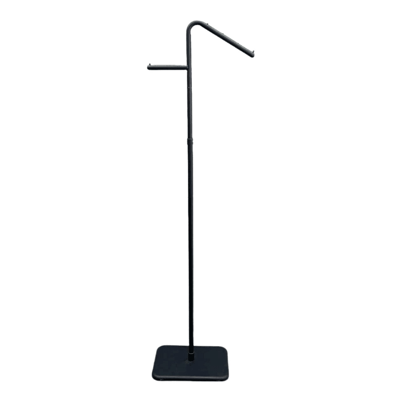Stylish Black Painted Clothing Display Rack 400W x 1400H CR110125 - Build Your Shops