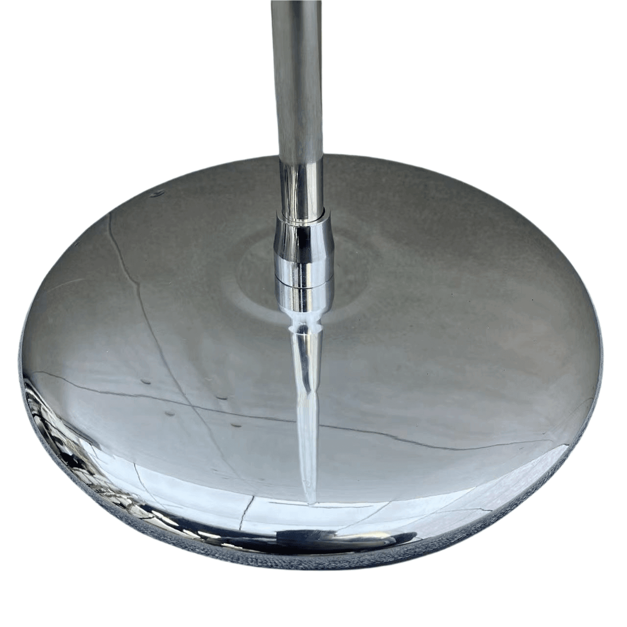 Stylish Silver Painted Clothing Display Rack 380W x 1400H CR150125 - Build Your Shops