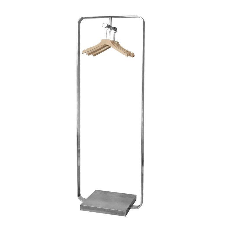 Stylish Silver Stainless Steel Clothing Display Rack 600L x 400W x 1700H CR140285 - Build Your Shops