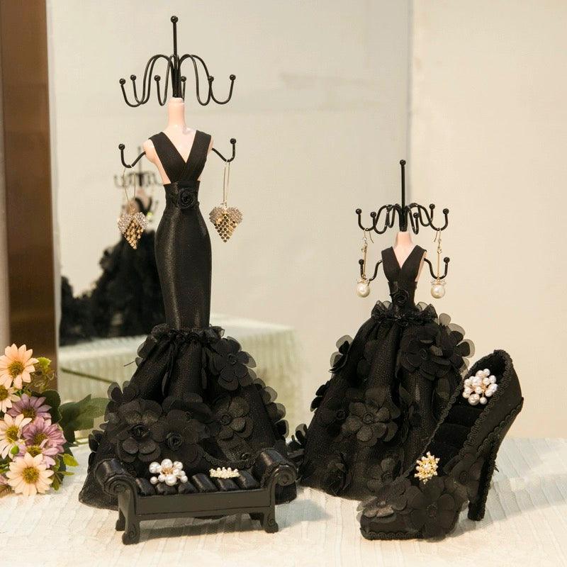Vintage Jewelry Display in Black - Build Your Shops