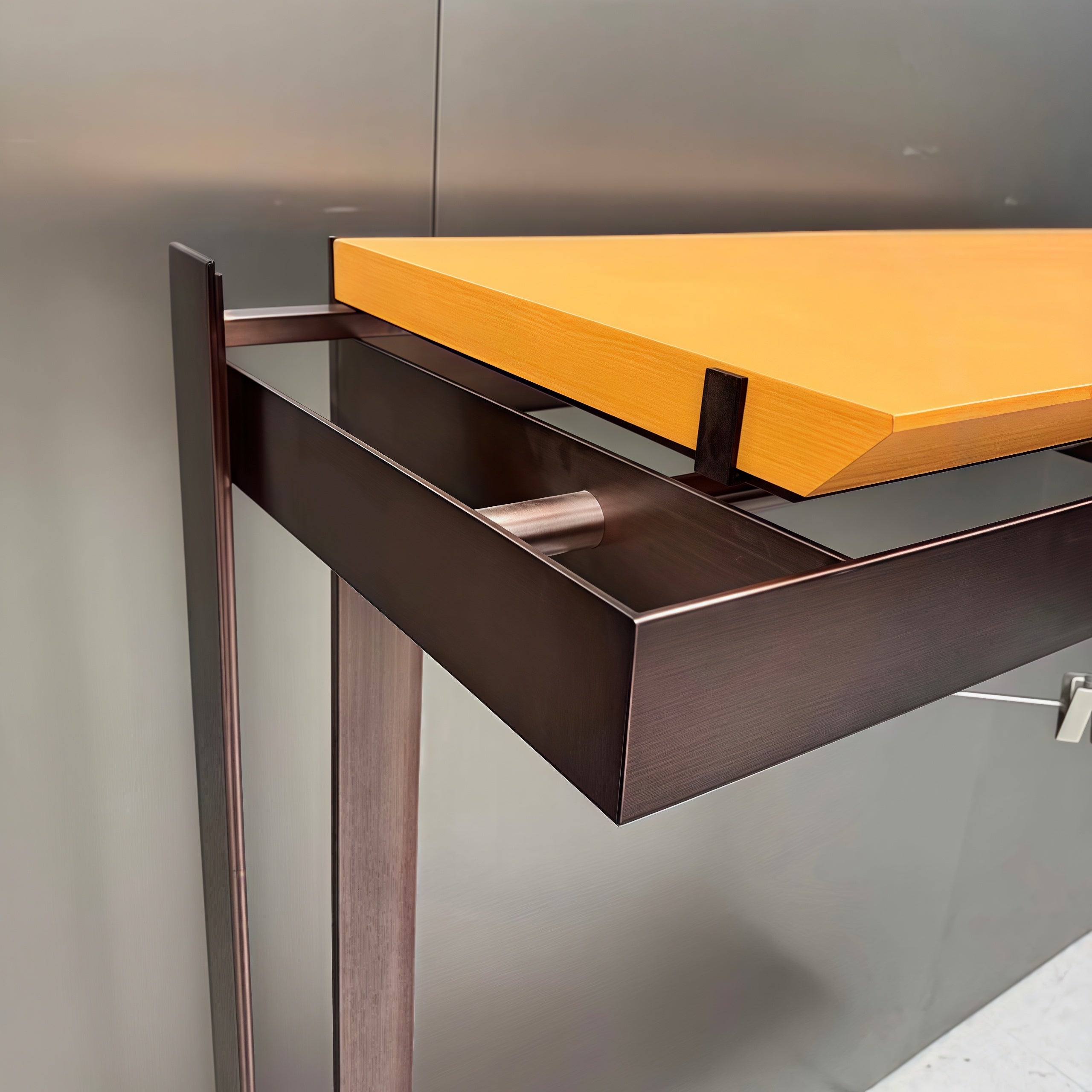 Designer Stainless Steel Clothing Display Rack 1500L x 450W x 1700H CR101546