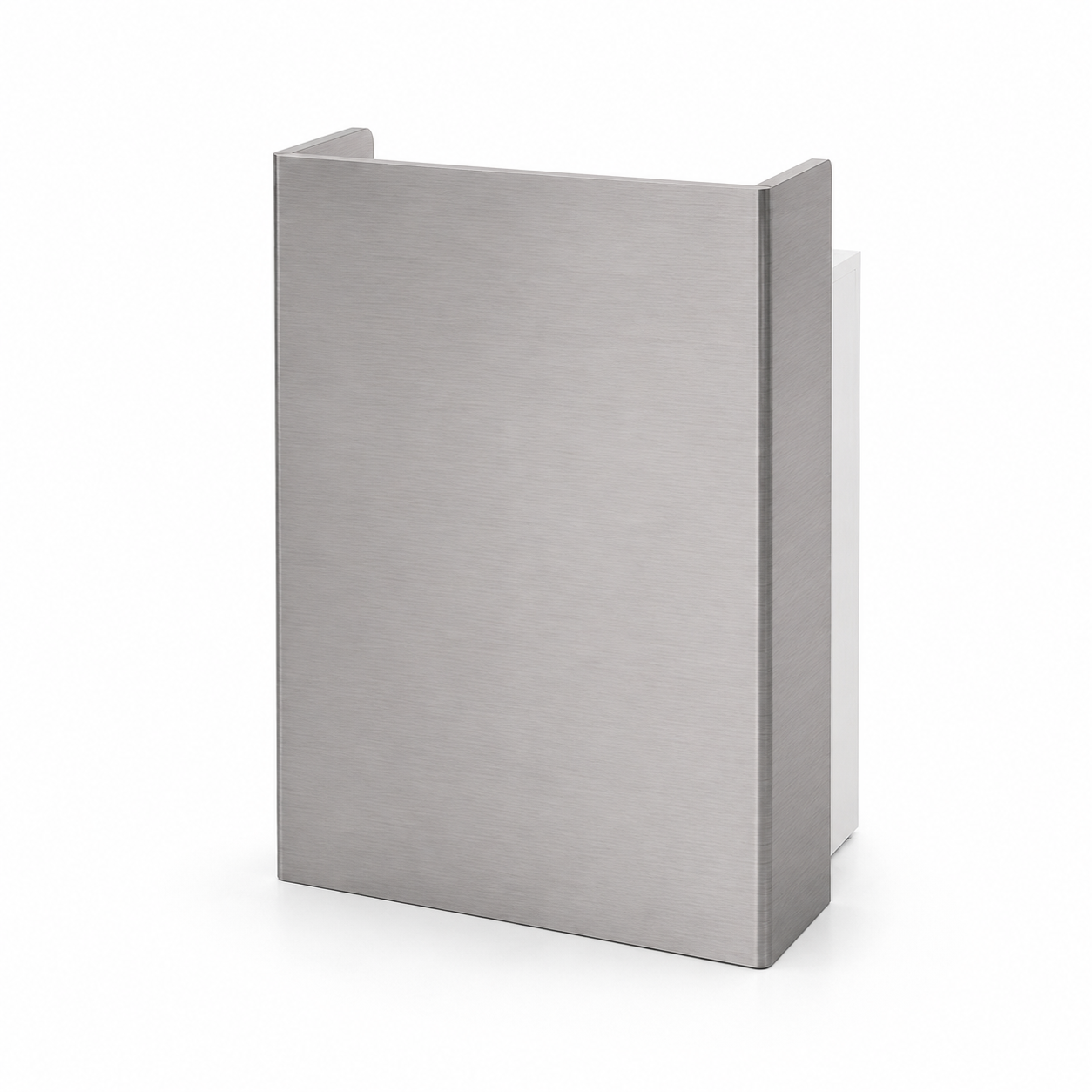 Matte Stainless Steel Anti-Fingerprint Compact Cashier Counter 800L x 500W x 1000H dpc101572