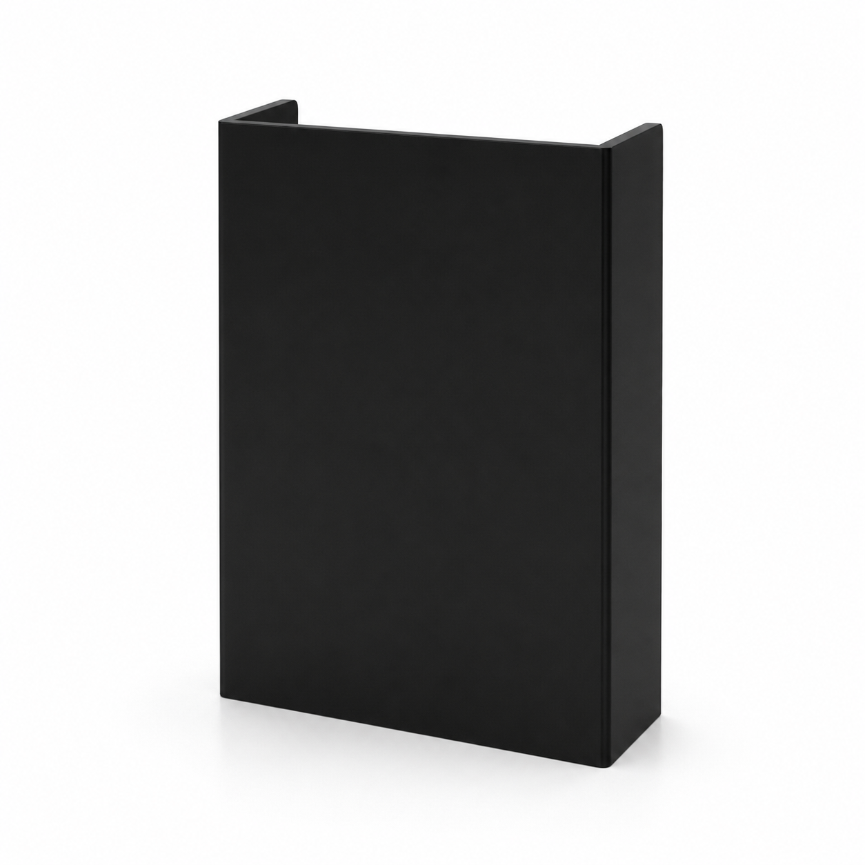 All-Black Painted Compact Cashier Counter 800L x 500W x 1000H dpc101367