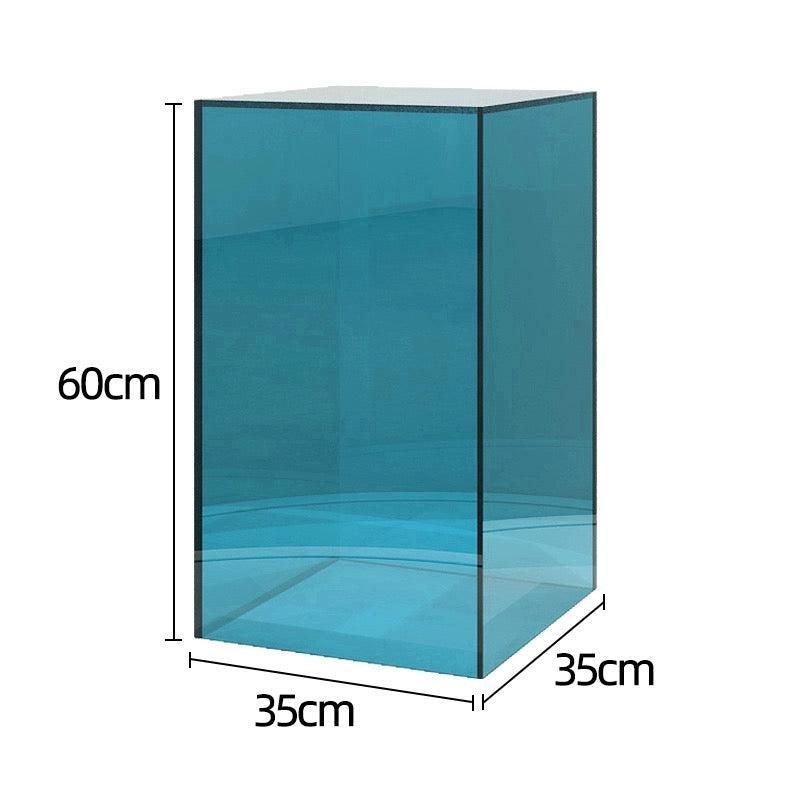 Blue Acrylic Display Platform Riser dpr110135 - Build Your Shops