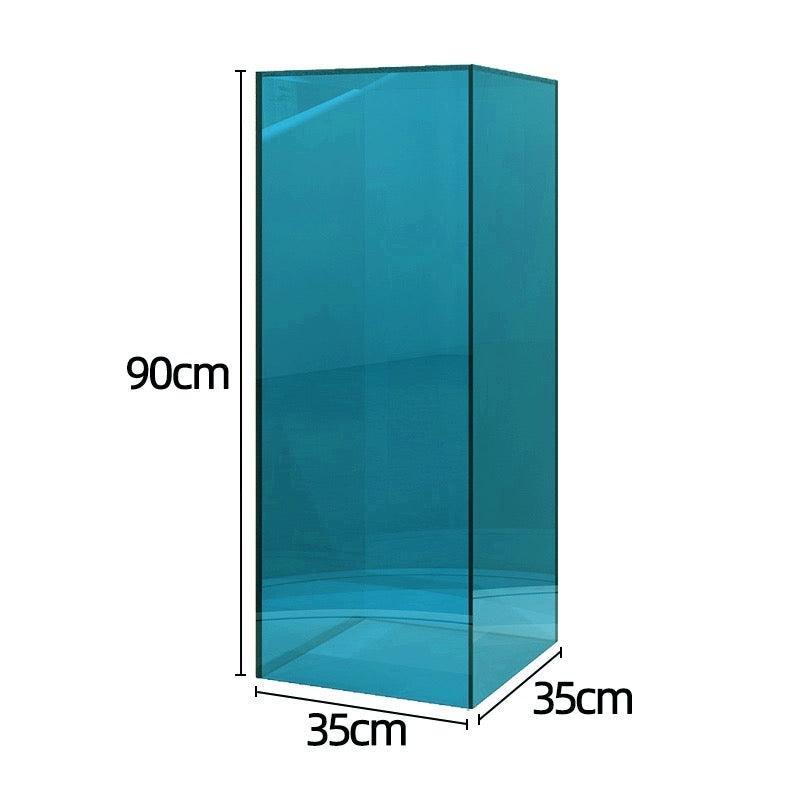 Blue Acrylic Display Platform Riser dpr110135 - Build Your Shops