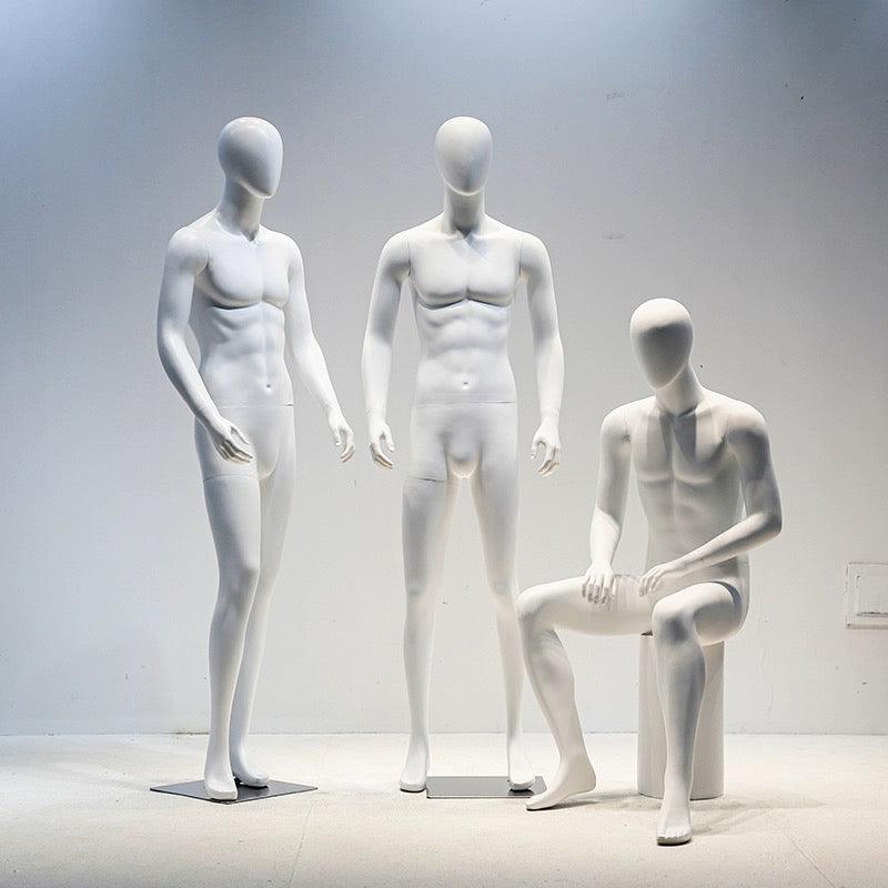 Fiberglass Full-Body Male Mannequin Standing Pose 1 MM110358