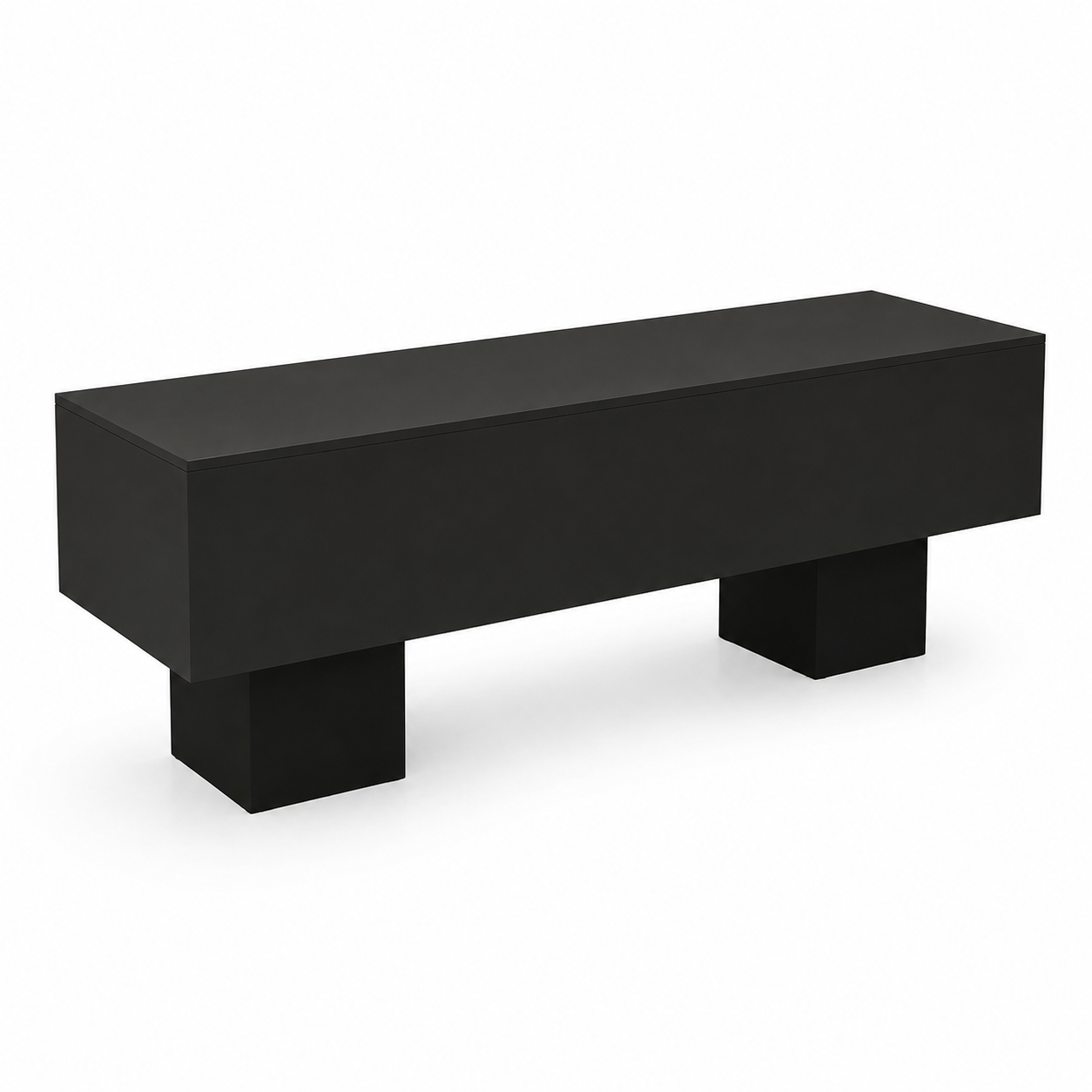 Black Painted Retail Display Table 1400L x 600W x 750H dpt112354