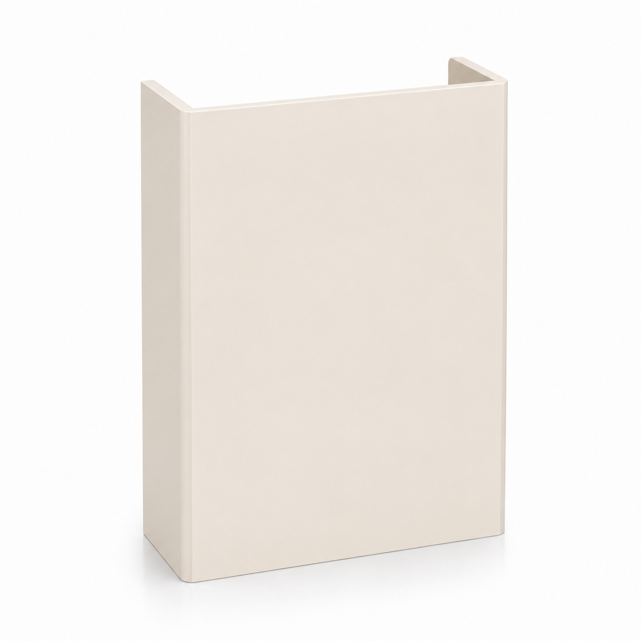 All-Cream-White Painted Compact Cashier Counter 800L x 500W x 1000H dpc111367
