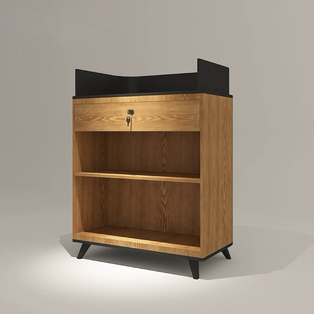 Metal Frame Checkout Counter 800L x 500W x 1050H dpt101245