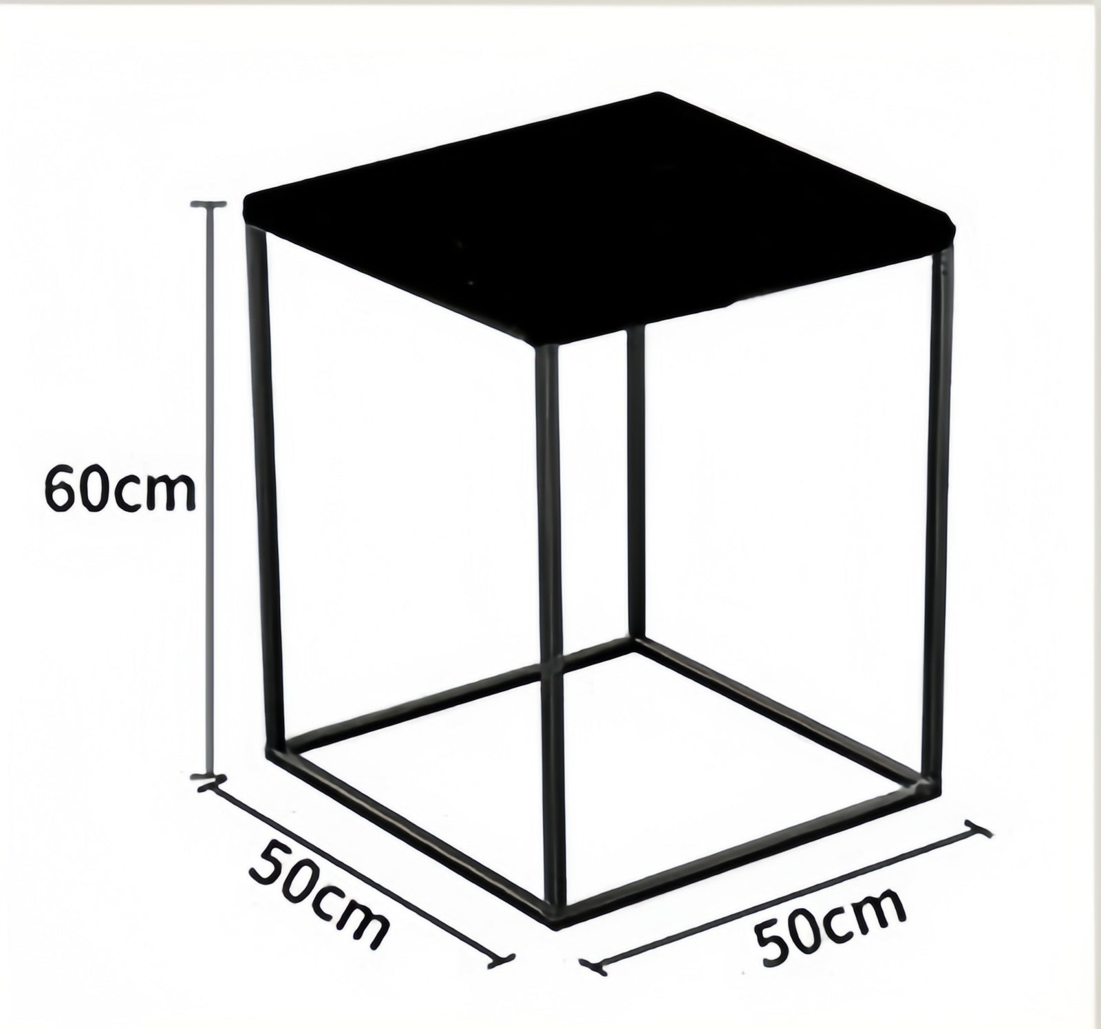 Classic Retail Display Table Set in Black